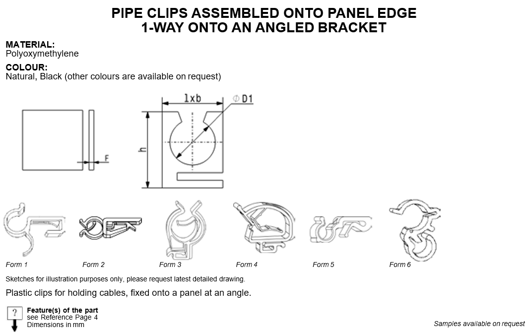 08 PIPE CLIPS ASSEMBLED ONTO PANEL EDGE 1-WAY ONTO AN ANGLED BRACKET.png